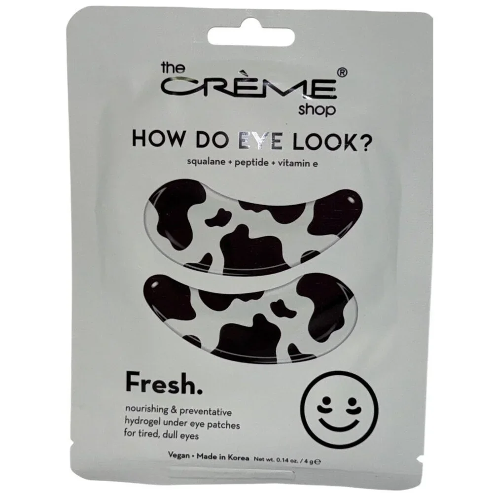 The Creme Shop Under Eye Patches How Do Eye Look Squalene Peptide NEW